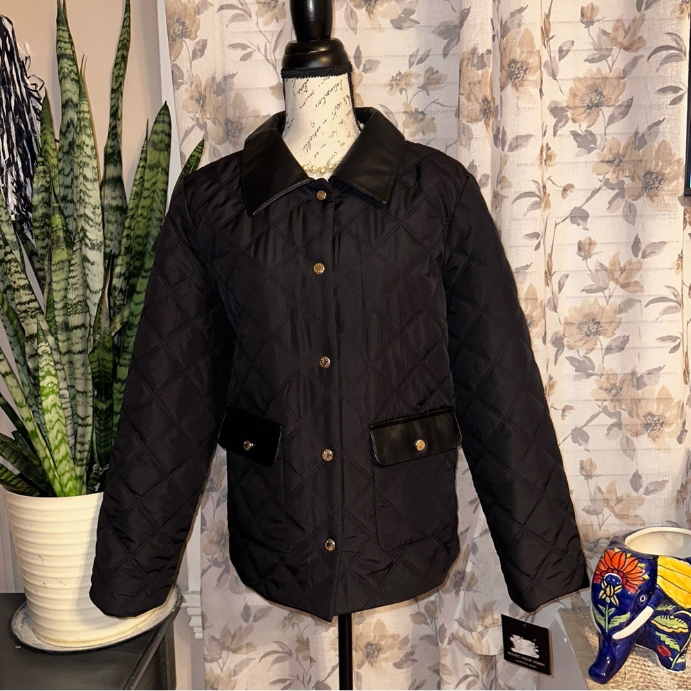 Marc New York Black Quilted Puffer Jacket